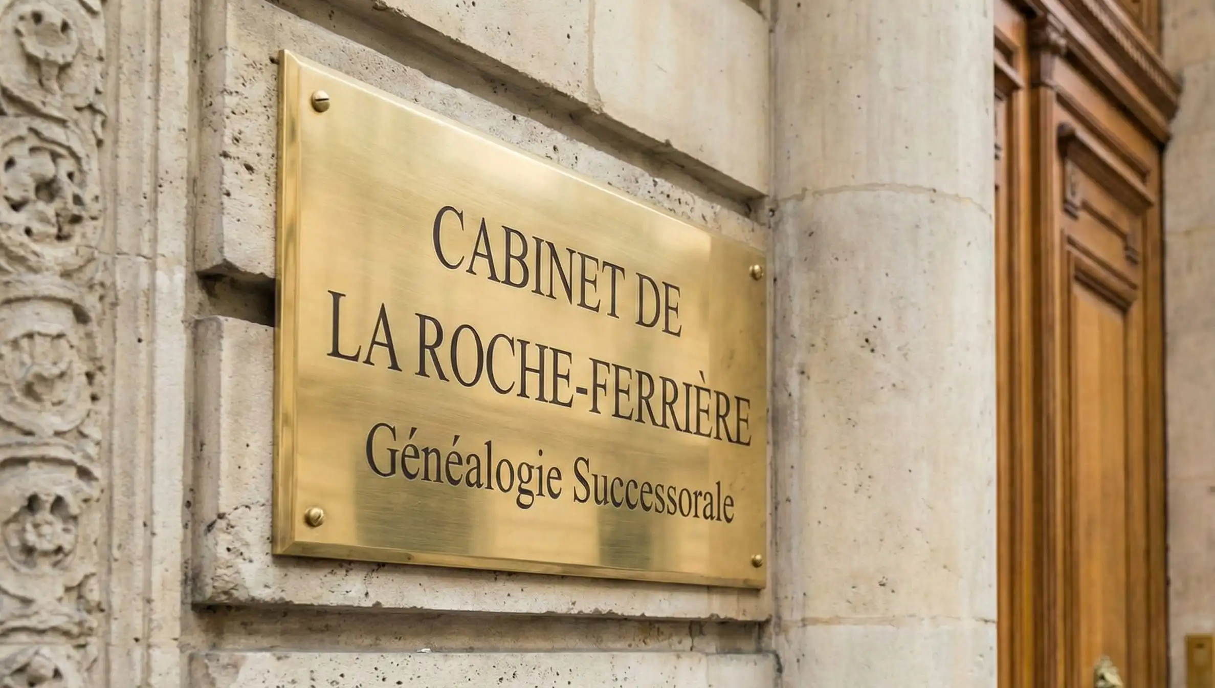 Cabinet de La Roche-Ferrière — 10 Rue de la Paix, Paris 2ème — Généalogie successorale et révélation d'actifs